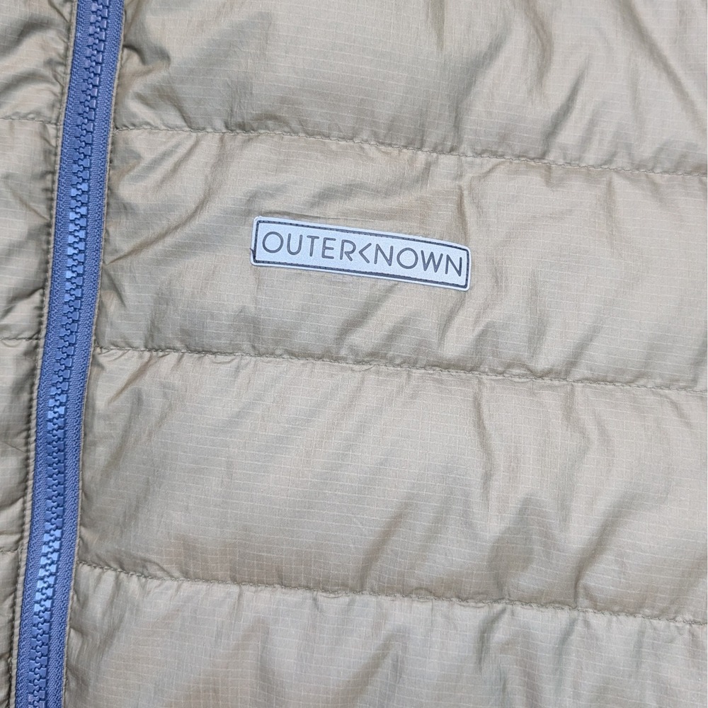 Outerknown Reversible Down Hooded Jacket Mens Med… - image 2